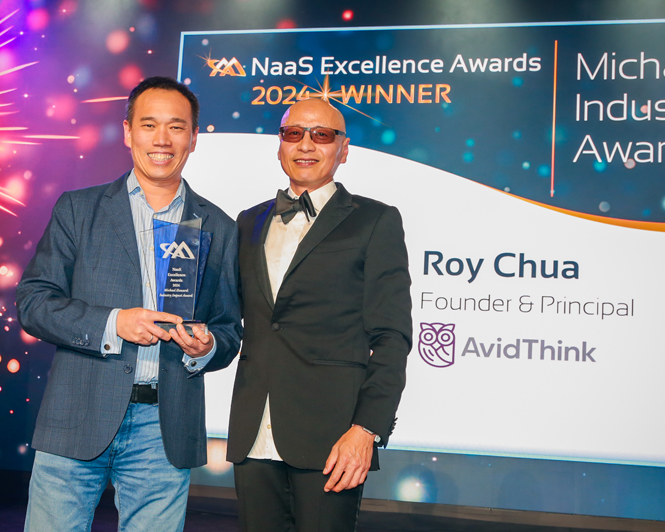 2024 Michael Howard Industry Impact Award, Roy Chua